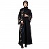Premium Front open abaya with side embroidery work
